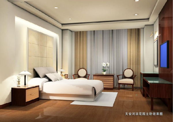 江南綠野主臥板材案例 江南綠野主臥板材案例