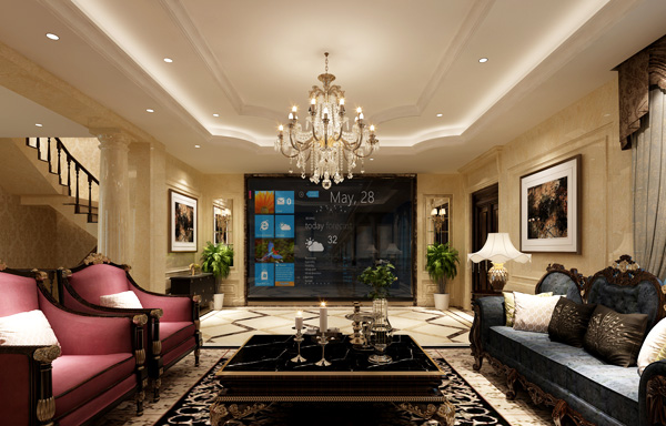 江南綠野客廳板材案例 江南綠野客廳板材案例